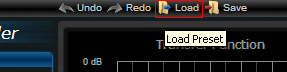 Step 03 - Open the plugin and click on the 'load' icon in the toolbar